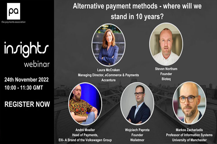 Alternative payment methods - Where will we stand in 10 years?